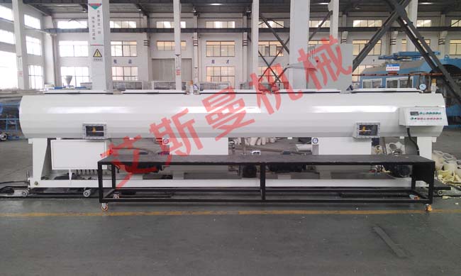 PVC solid pipe production line